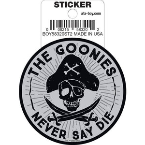 Little Shop of Magic Goonies: Never Say Die Die Cut Vinyl Sticker - 3" — Toys and Collectible