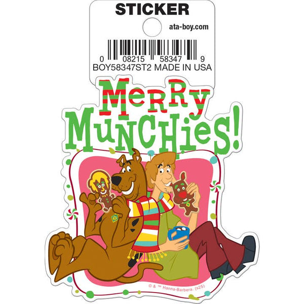 Little Shop of Magic Scooby-Doo: Merry Munchies Run Die Cut Vinyl Sticker - 3" — Toys and Collectible