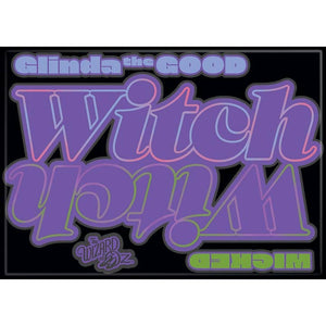 Wizard of Oz: Good Witch Bad Witch Flip Magnet