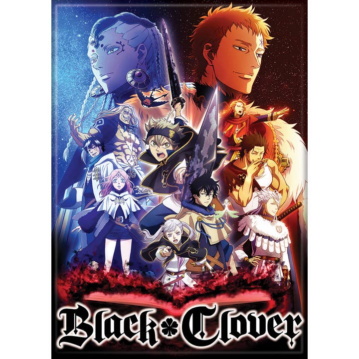 Little Shop of Magic Black Clover: Group Magnet — Toys and Collectible