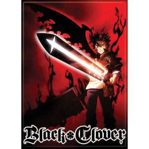 Little Shop of Magic Black Clover: Asta with Big Sword Magnet — Toys and Collectible