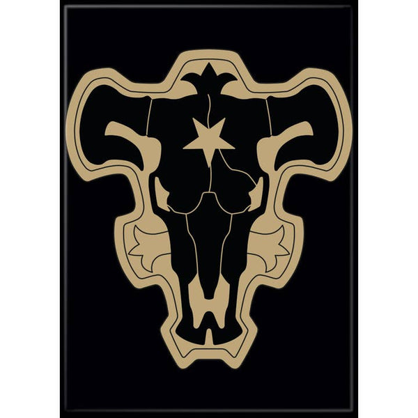 Little Shop of Magic Black Clover: Black Bull Squad Logo Magnet — Toys and Collectible