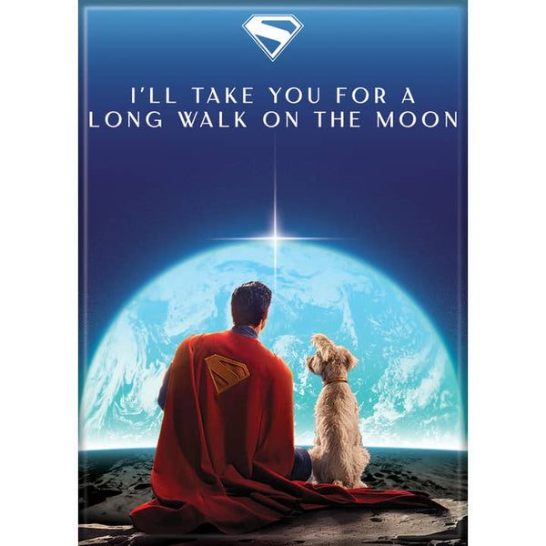 Little Shop of Magic Superman 2025: I'll Take You For A Long Walk On the Moon Magnet — Toys and Collectible