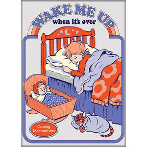 Little Shop of Magic Steven Rhodes: Wake Me Up When It's Over Magnet — Toys and Collectible