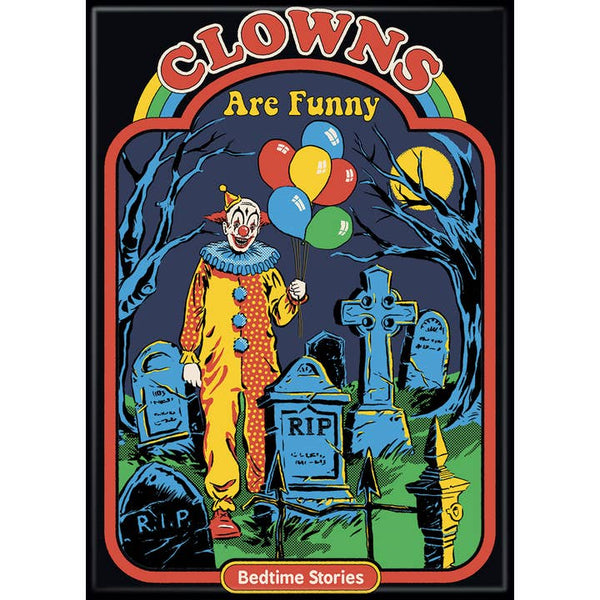 Little Shop of Magic Steven Rhodes: Clowns Are Funny Magnet — Toys and Collectible