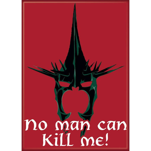 Little Shop of Magic Ata-Boy Magnets: Refrigerator Magnet - 2.5" x 3.5" - Lord of the Rings - No Man Can Kill Me! — Toys and