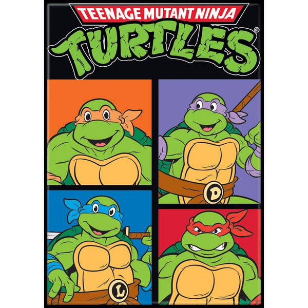 Little Shop of Magic Ata-Boy Magnets: Refrigerator Magnet - 2.5" x 3.5" - Teenage Mutant Ninja Turtles - Logo Team — Toys