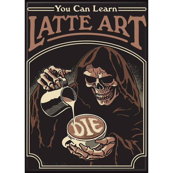 Little Shop of Magic Steven Rhodes: Latte Art Magnet — Toys and Collectible