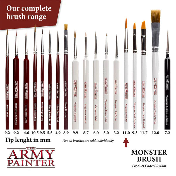 Army Painter Tools: Wargamer Brush - Monster