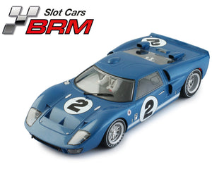 BRM 1/24 Ford GT40 MKII #2 12h Sebring 1966 Slot Car Dan Gurney BRM168