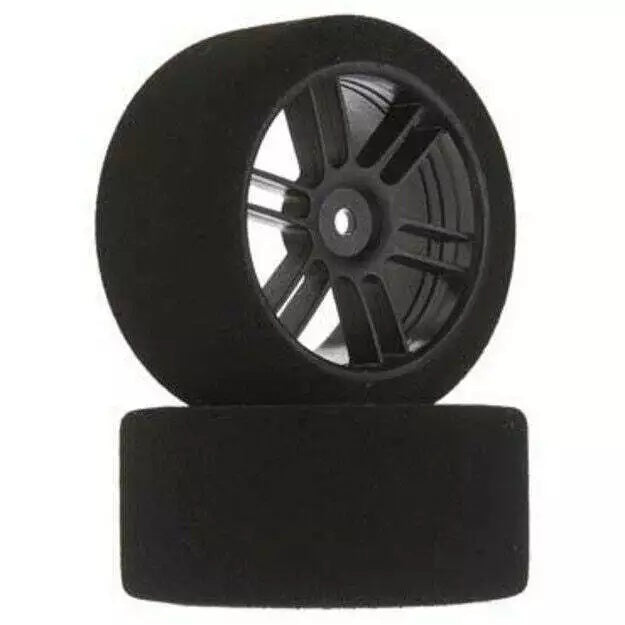 BSR Racing F3038-B 1/10 30mm Touring 38 Rear Nitro Sedan Tires Black (2)