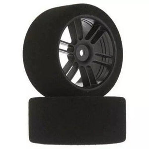 BSR Racing F2645-B 1/10 26mm Touring 45 Front Nitro Touring Tires Black (2)