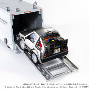 Q VILLAGE Back to the Future Time Machine Part 1 Deluxe Set