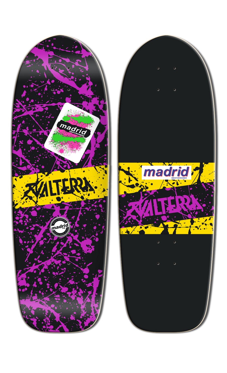 Madrid Skateboards - 40th Anniversary Limited Edition Madrid Valterra Skateboard (BOARD ONLY)