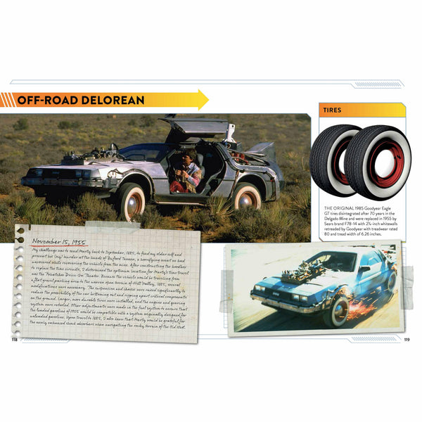 Back to the Future™ 'Back to the Future: DeLorean Time Machine: Doc Brown's Owner's Workshop Manual' — by Bob Gale and Joe