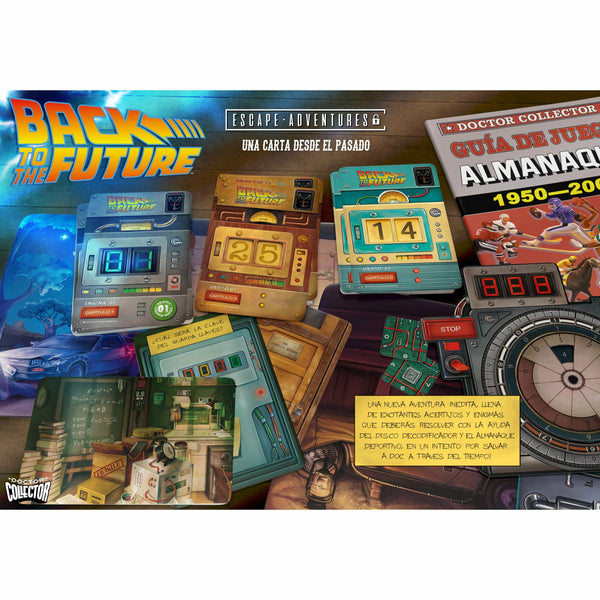 Back to the Future™ Back to the Future: A Letter From the Past strategy game [Spanish Edition] — Board Game