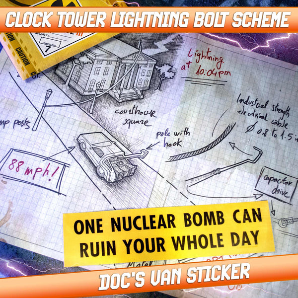 Back to the Future™ Back to the Future Time Travel Memories II Expansion Kit — "1.21 Gigawatts" Edition prop replicas