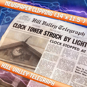 Back to the Future™ Back to the Future Time Travel Memories II Expansion Kit — "1.21 Gigawatts" Edition prop replicas