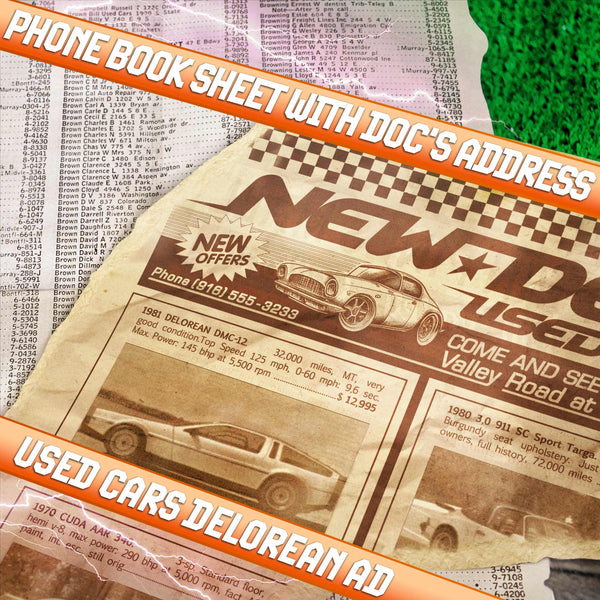 Back to the Future™ Back to the Future Time Travel Memories II Expansion Kit — "1.21 Gigawatts" Edition prop replicas