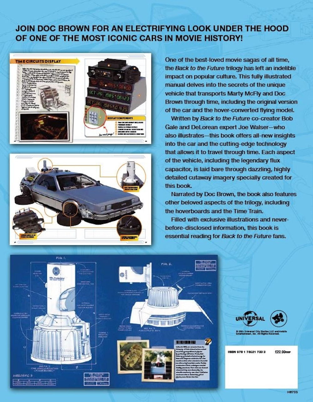 Back to the Future™ 'Back to the Future: DeLorean Time Machine: Doc Brown's Owner's Workshop Manual' — by Bob Gale and Joe