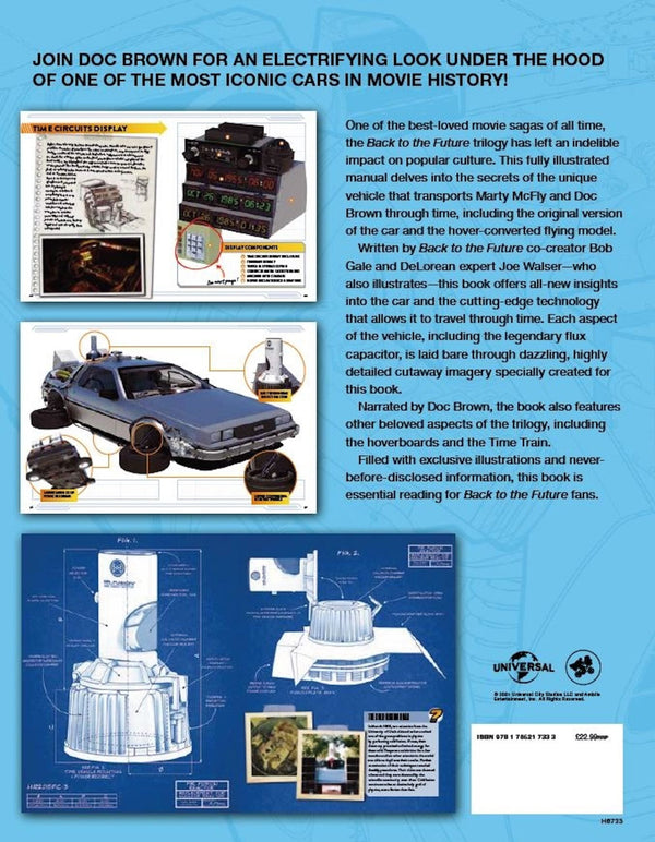 Back to the Future™ 'Back to the Future: DeLorean Time Machine: Doc Brown's Owner's Workshop Manual' — by Bob Gale and Joe