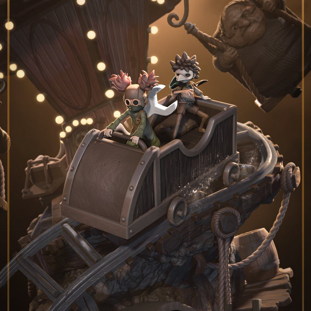 Alone and Low - Little Nightmares 3 - 1:10 Scale & Bust