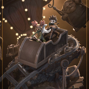 Alone and Low - Little Nightmares 3 - 1:10 Scale & Bust