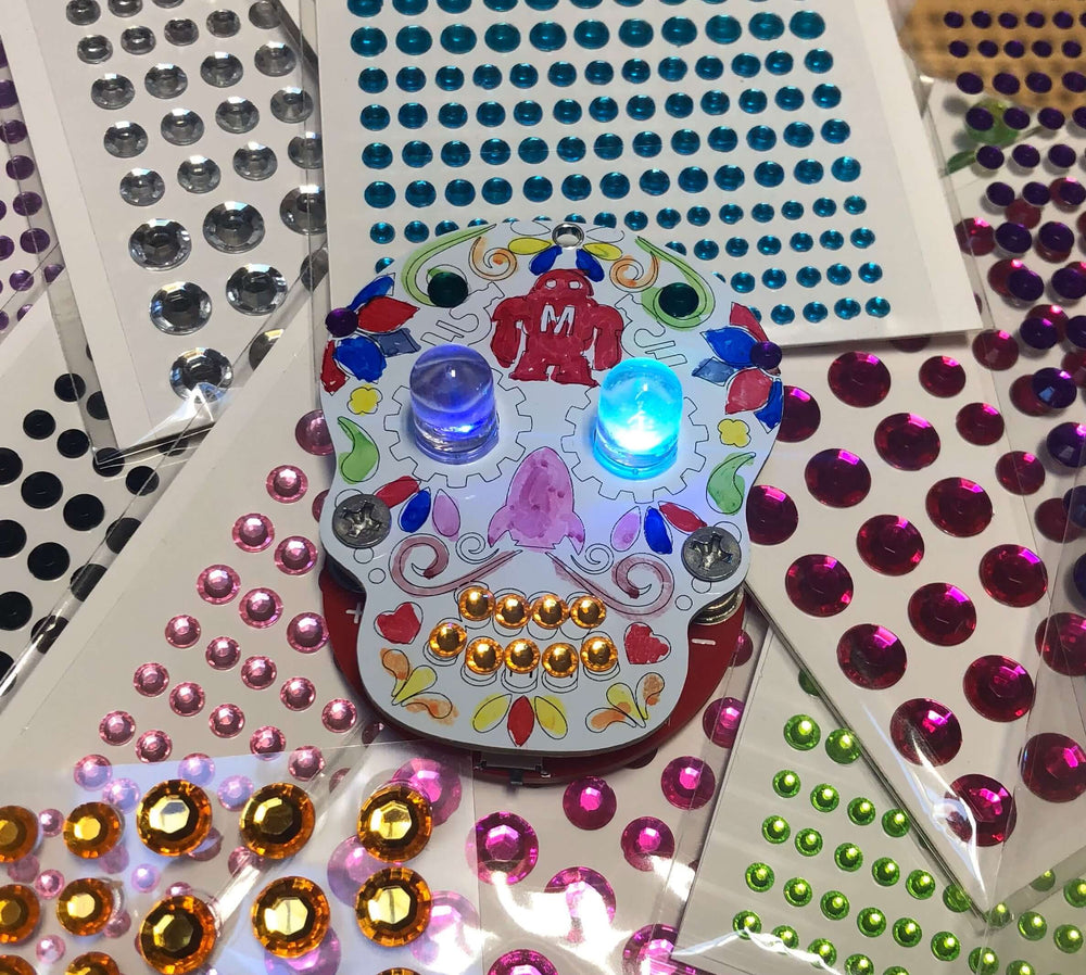 Sugar Skull LED Medallion Kit