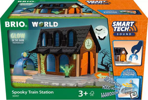 Brio: World Smart Tech Sound Spooky Train Station - Echo Six Hobbies
