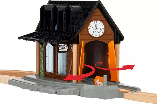 Brio: World Smart Tech Sound Spooky Train Station - Echo Six Hobbies