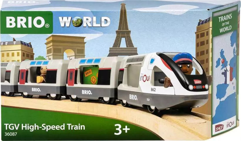 Little Shop of Magic Brio: World TGV INOUI Train - Trains of the World — Toys and Collectible