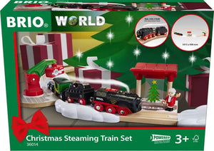 Brio: World Train Set Christmas Steaming Train Set - Echo Six Hobbies