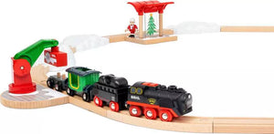 Brio: World Train Set Christmas Steaming Train Set - Echo Six Hobbies