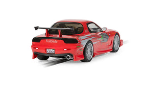 Scalextric C4592 Mazda RX7 Dom Toretto Fast And Furious 1/32 Slot Car DPR