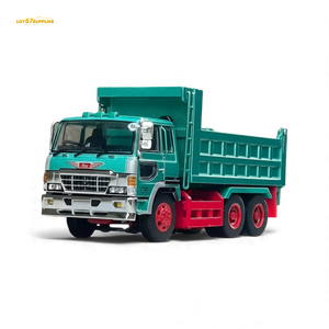(Pre-Order) DBGT Hino Super Dolphin Dump Truck Green 1:64