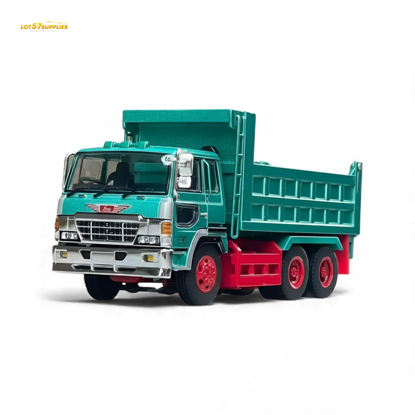 (Pre-Order) DBGT Hino Super Dolphin Dump Truck Green 1:64