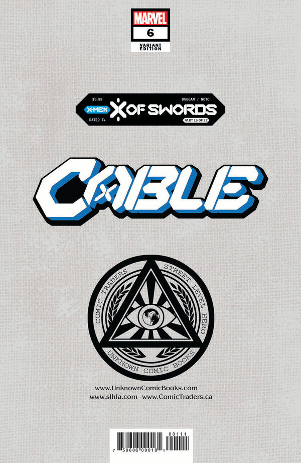 [Signed by Lawerence Bayne] Cable #6 Unknown Comics David Nakayama Exclusive Virgin Var Xos [IN STOCK]