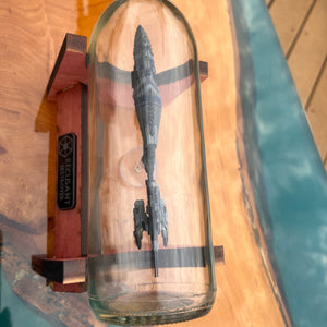 CCHobbyFun Star Wars Separatist Recusant Destroyer in a Wine Bottle
