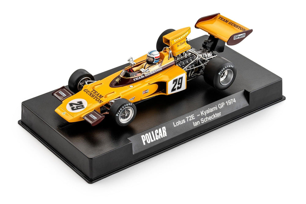 PowerHobby Policar Lotus 72E Kyalami GP 1974 Ian Scheckter 1/32 Slot Car CAR02i Slot.it