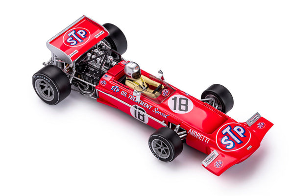 Policar March 701 Spanish GP 1970 Mario Andretti 1/32 Slot Car CAR04F STP