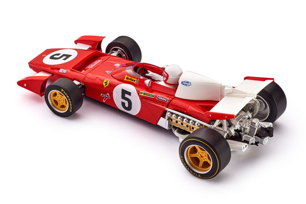 Policar Ferrari 312 B2 Silverstone 1971 Clay Regazzoni 1/32 Slot Car CAR05B 312B2