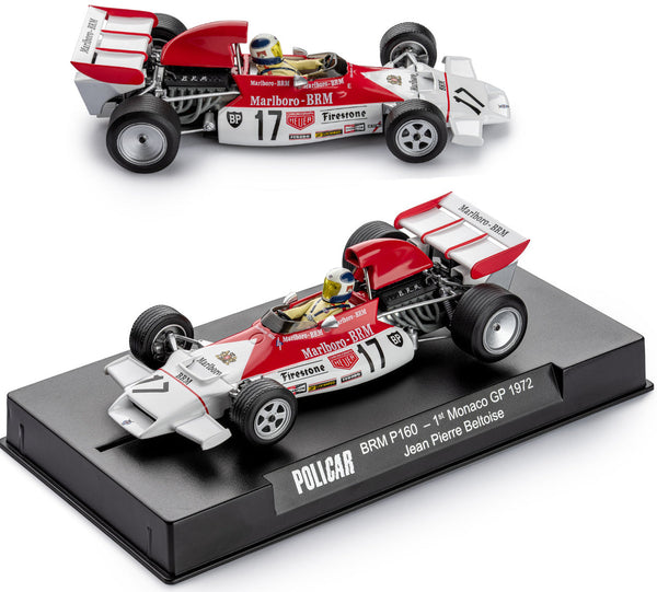 Policar BRM P160 Winner Monaco GP 1972 Jean-Pierre Beltoise 1/32 Slot Car CAR08B
