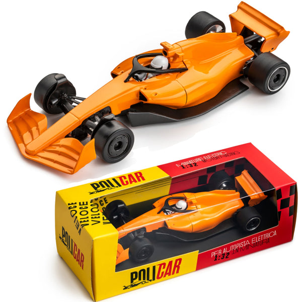 Policar Monoposto F1 2024 Orange 1/32 Slot Car for Carrera Scalextric Formula One