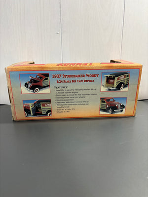 S and E Hobbies and Collectables Crown Premiums 1937 Studebaker Woody Diecast