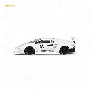 Mini-GT Lamborghini Countach LB-WORKS White 2024 Tokyo Auto Salon 1:64 MGT00966