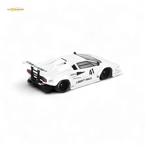 Mini-GT Lamborghini Countach LB-WORKS White 2024 Tokyo Auto Salon 1:64 MGT00966