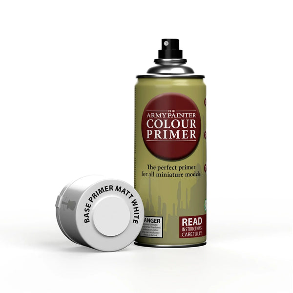 Army Painter Colour Primer: Matte White Undercoat - Echo Six Hobbies