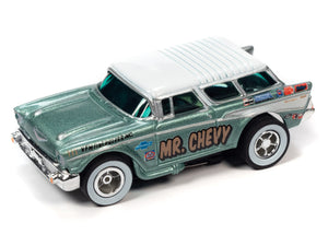 Auto World Exclusive 1957 Chevy Chevrolet Nomad HO Slot Car for AFX