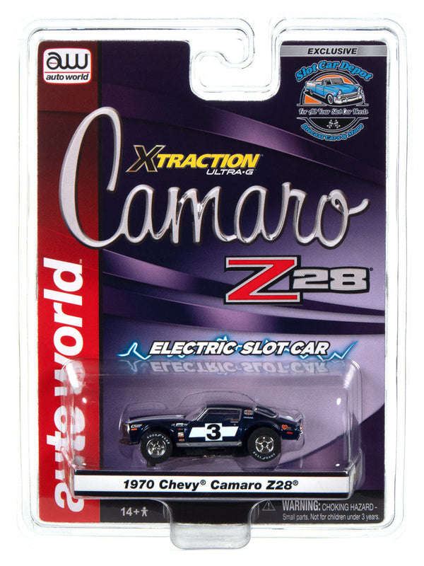 Auto World Exclusive 1970 Chevy Camaro Z28 HO Slot Car for AFX