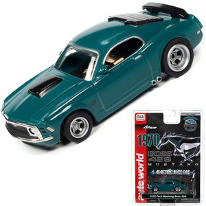 Auto World Exclusive 1970 Ford Mustang Boss 429 HO Slot Car for AFX